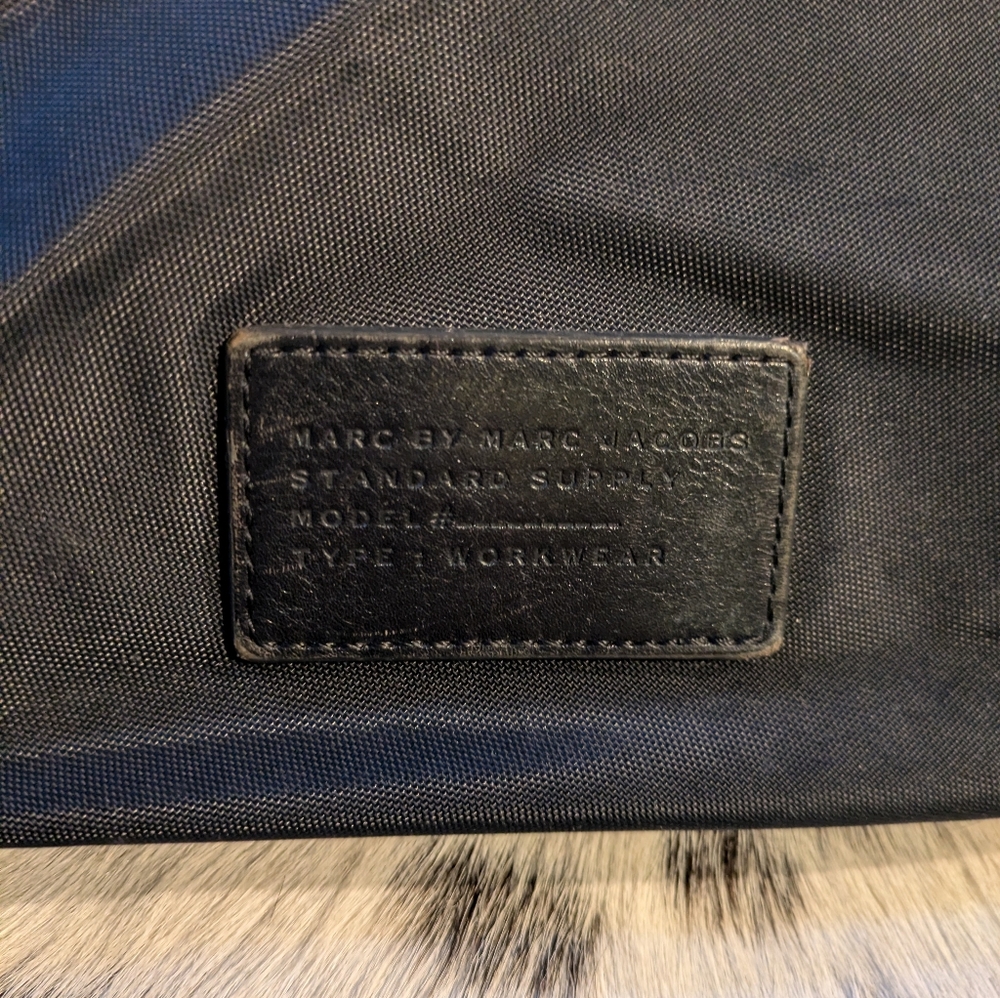 Marc by Marc Jacobs Black Nylon 2 Handle Tote